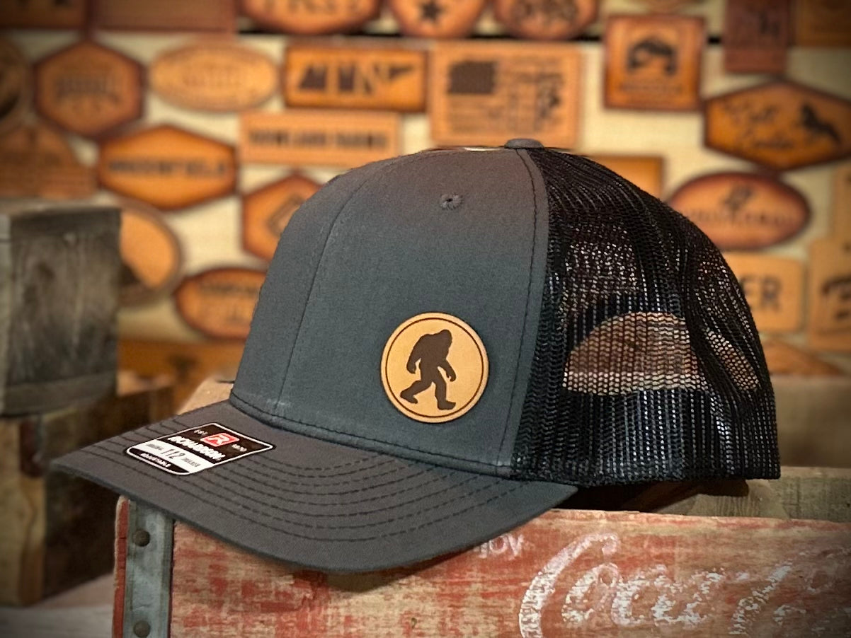 Big Foot Leather Patch Hat