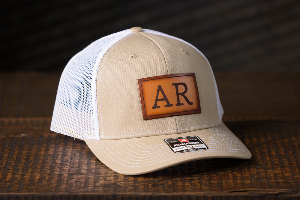 Arkansas Leather Patch Hat