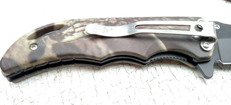 Camo Pocket Knife