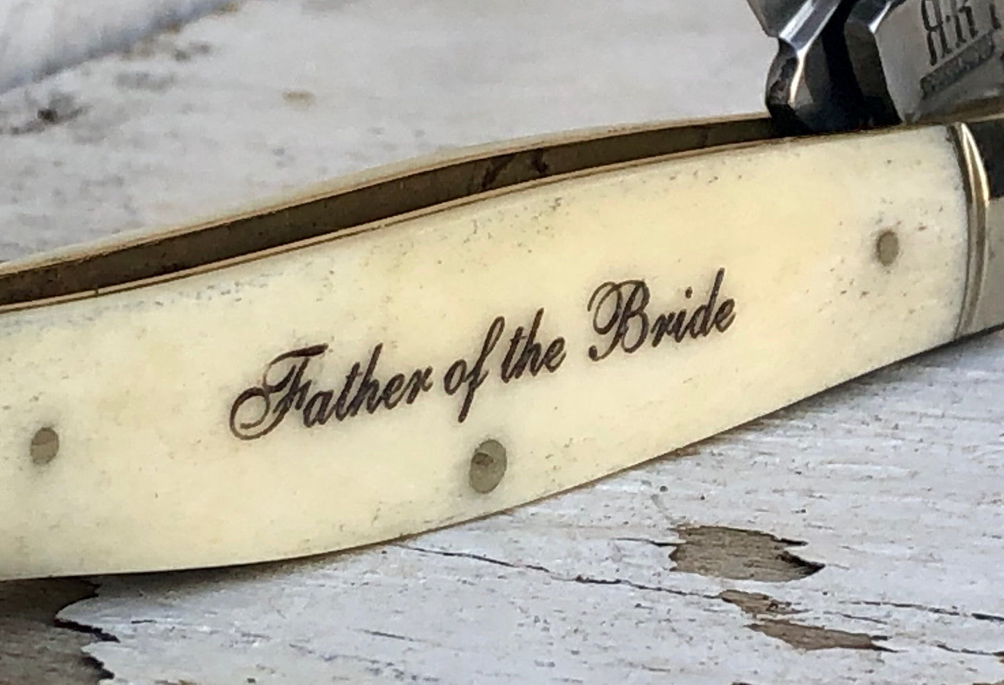 Father of the Bride / Groom pocket knife
